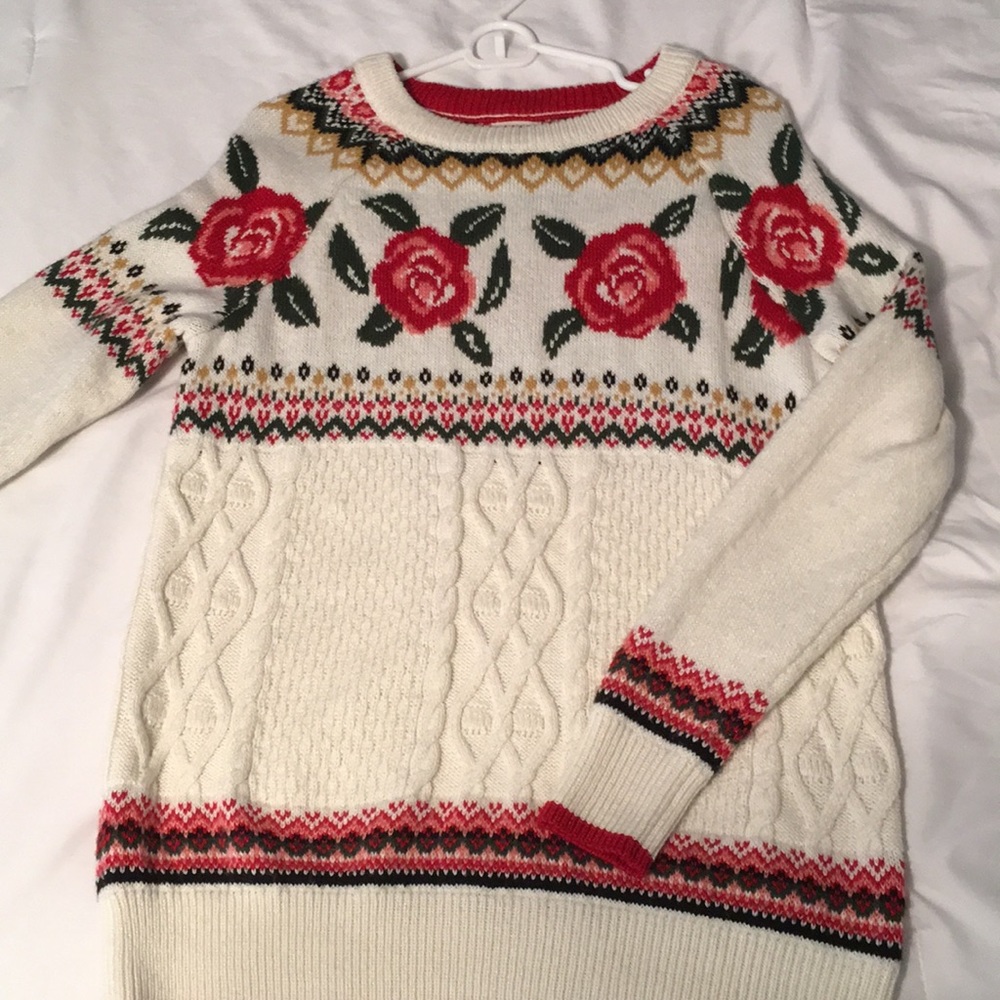 christmas sweater originally bought from target.